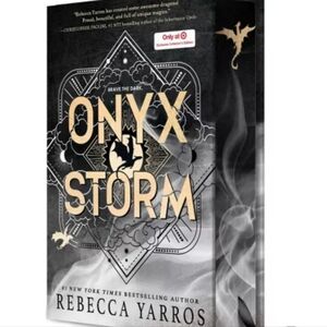 Onyx Storm - Target Exclusive Edition by Rebecca Yarros - Brand New!